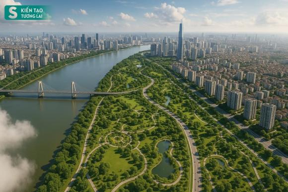 siêu dự án Đại lộ 300.000 tỷ đồng, dự án Trục cảnh quan sông Hồng