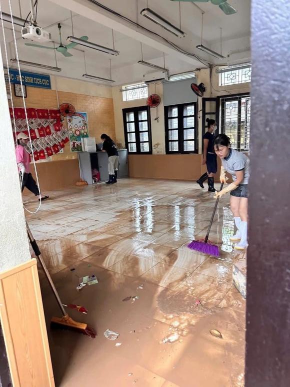 trường Tiểu học Tây Mỗ , hà nội ngập