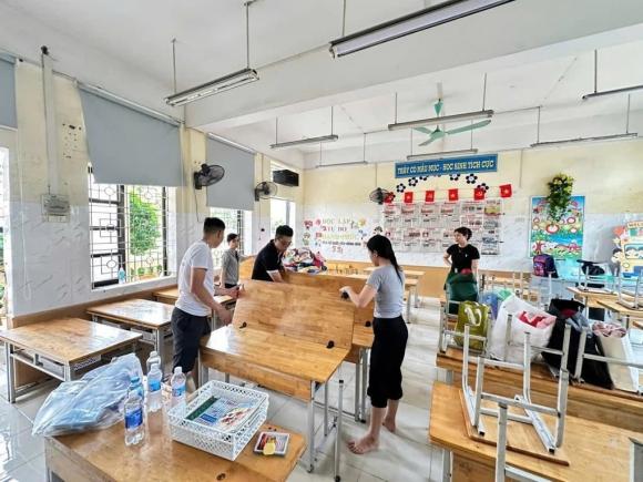 trường Tiểu học Tây Mỗ , hà nội ngập