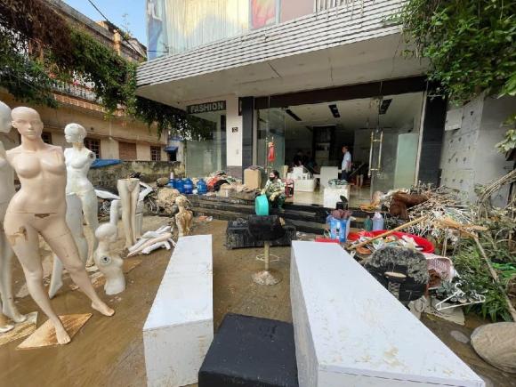 thiệt hại sau bão, lũ Thái Nguyên