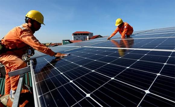 lắp điện mặt trời mái nhà, điện năng lượng mặt trời, hỗ trợ người dân lắp điện mặt trời mái nhà
