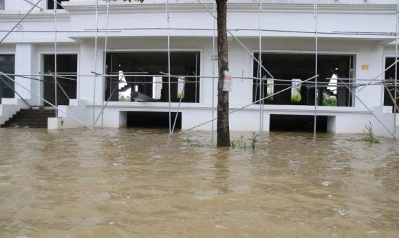 làng biệt thự, làng biệt thự bị ngập, kiến thức