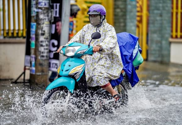không khí lạnh, lũ lụt, Miền Bắc