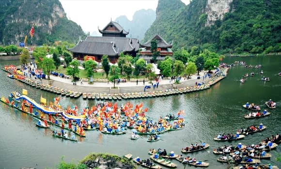 Ninh Bình, quê hương vua Đinh Bộ Lĩnh, Tràng An, chùa Tam Chúc