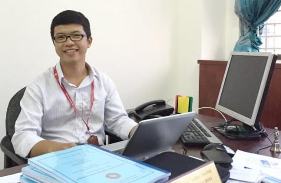 Ứng viên giáo sư trẻ nhất, phó giáo sư Trần Quốc Trung 