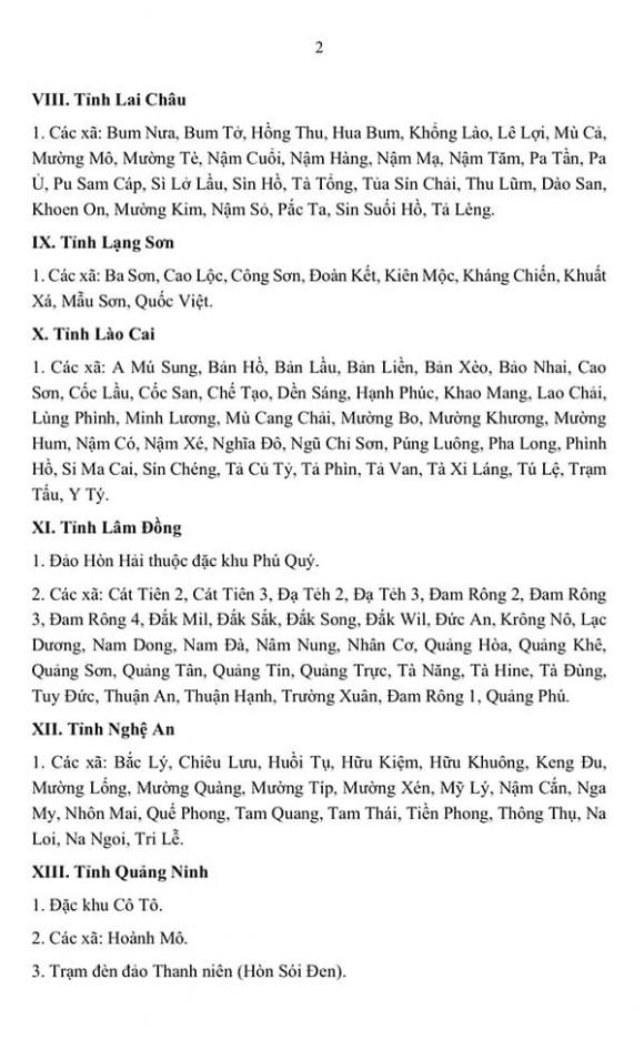 Nghỉ hưu sớm, người lao động, Vùng nào được nghỉ hưu sớm 5 tuổi