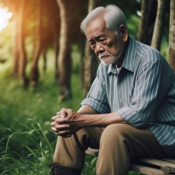 người già, bị bệnh