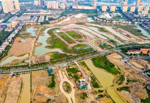 công viên, khu nhà giàu đắt đỏ bậc nhất Hà Nội, khu đô thị Nam Thăng Long
