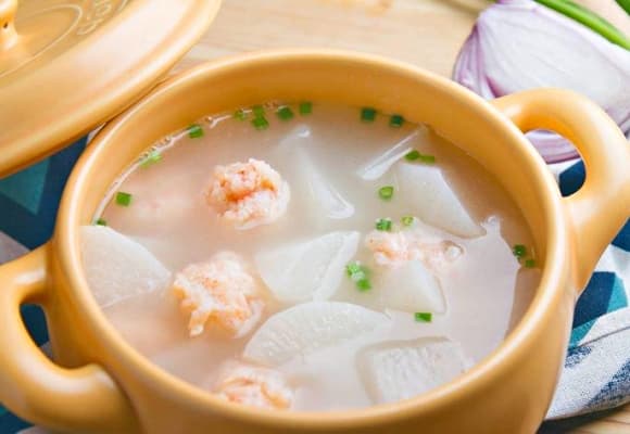 củ cải trắng, loại rau bổ ngang nhân sâm tổ yến