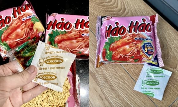 Mì Hảo Hảo, miền Bắc, miền Nam