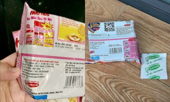 Mì Hảo Hảo, miền Bắc, miền Nam