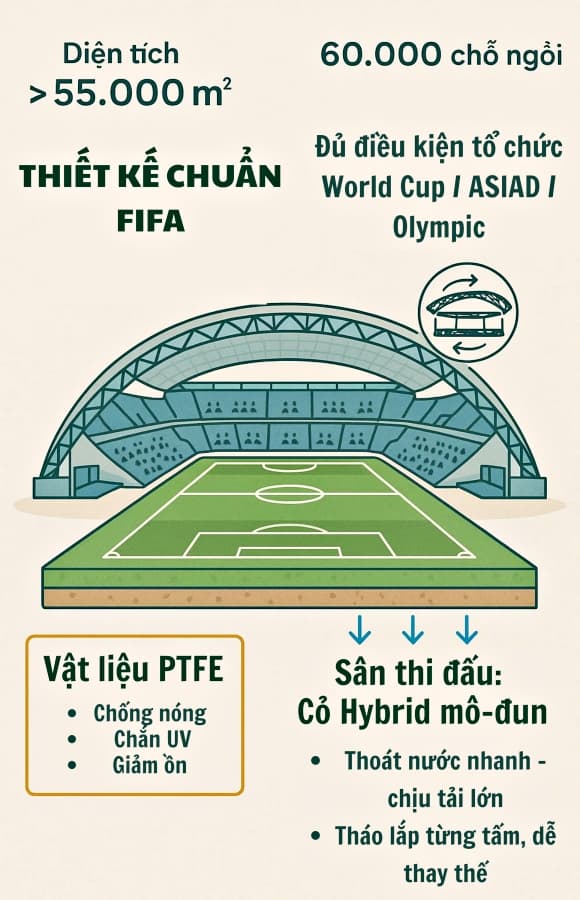 06-san-van-dong-lon-nhat-viet-nam-1.jpg 1 Vingroup, World Cup, sân vận động lớn nhất việt Nam, Dự án Sân vận động PVF, Hưng Yên