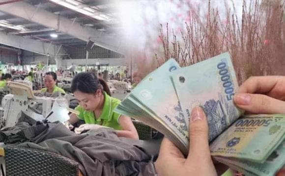 lương tết 7 được nhận tiền đồng trong dịp Tết Nguyên đán, trợ cấp cho người lao động
