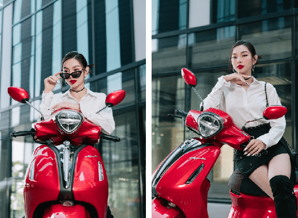 Thùy Tiên, Yamaha Grande Hybrid, Yamaha 