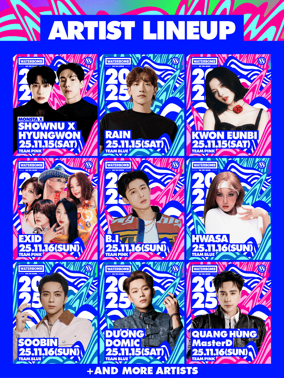 WATERBOMB HO CHI MINH CITY 2025, lễ hội nước