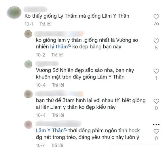 diễn viên Bích Ngọc, Lưu Diệc Phi, Lý Thấm, sao Việt