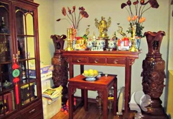 bàn thờ, phong thủy