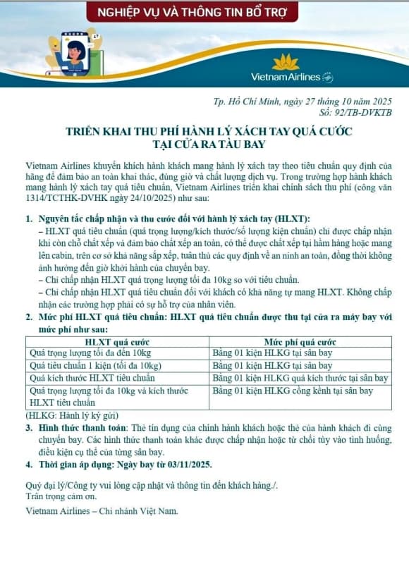01-thu-phi-hanh-ly-xach-tay-1.jpg 0 Vietnam Airlines, hành lý xách tay, thu phí hành lý xách tay, máy bay