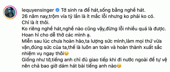 le-quyen-bi-nghi-da-deu-ban-cu-vi-hat-khong-live-khong-voi-duoc-not-cao-ha-ho-dap-dung-2-chu-2-ngoisaovn-w980-h418 3 ca sĩ Hồ Ngọc Hà, ca sĩ Lệ Quyên, sao Việt