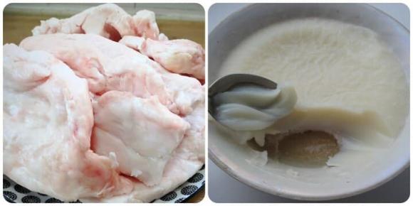 mỡ lợn 1 Mỡ lợn để lâu có độc không, kiến thức, ăn mỡ lợn hay dầu ăn