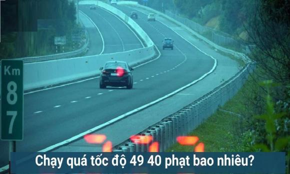 ô tô chạy quá tốc độ 0 Nghị định 168, mức phạt xe chạy quá tốc độ
