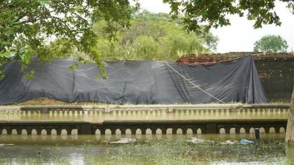 sập tường hoàng thành huế 1 Sập tường Hoàng thành Huế, Đại nội Huế