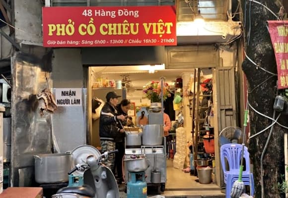 phở Hà Nội, quán phở bò lâu năm nhất Hà Nội