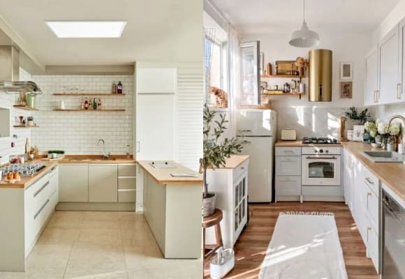 02-bep-kin-bep-mo-1.jpg 2 chung cư, bếp mở, bếp kín, phòng khách