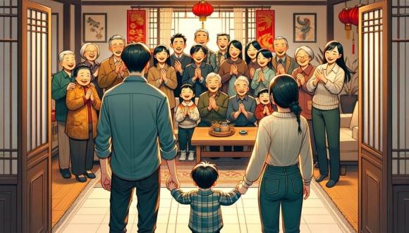 mối quan hệ gia đình 2 gia đình, con dâu, con rể, mối quan hệ gia đình