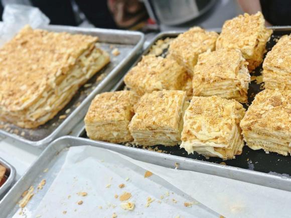 Bánh Napoleon 6 bánh Napoleon, bánh ngon, món ngon