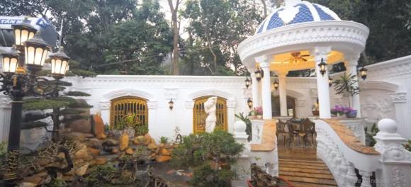 biệt thự dát vàng của đại gia Kinh Bắc, biệt phủ bắc ninh