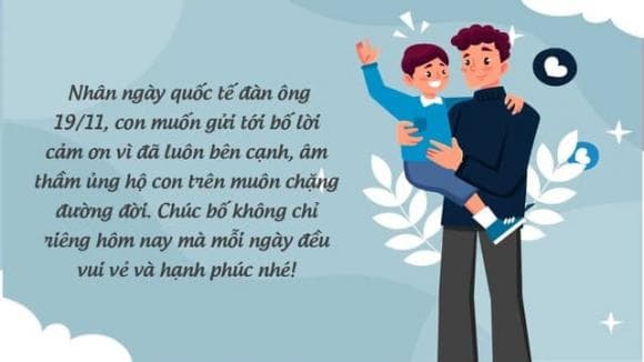 ngày Quốc tế Đàn ông 19/11, lời chúc ngày quốc tế đàn ông hay và ý nghĩa