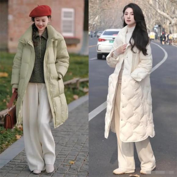 quan-trang-ao-phao (1).jpg 0 thời trang, quần trắng, áo lông vũ