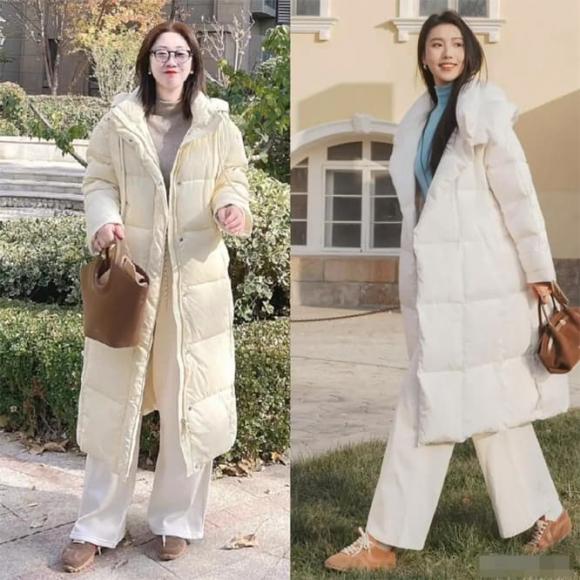 quan-trang-ao-phao (1).jpg 10 thời trang, quần trắng, áo lông vũ