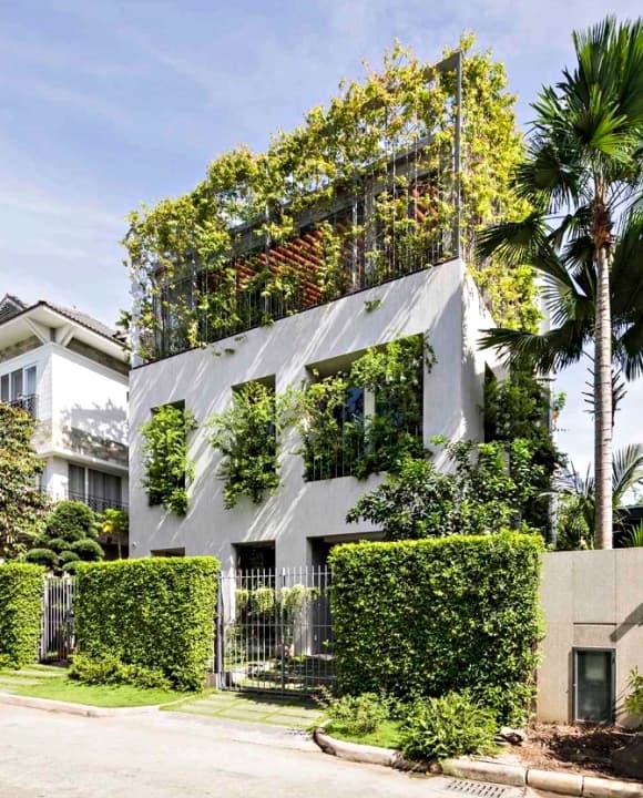 khu rừng nhiệt đới, TP.HCM, giải thưởng kiến trúc quốc tế, thiết kế ngôi nhà