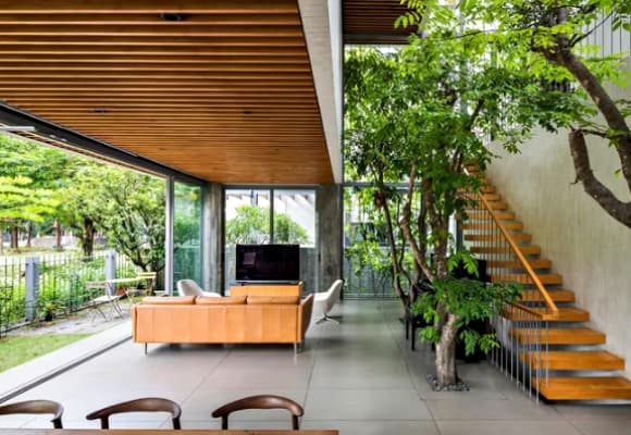 khu rừng nhiệt đới, TP.HCM, giải thưởng kiến trúc quốc tế, thiết kế ngôi nhà