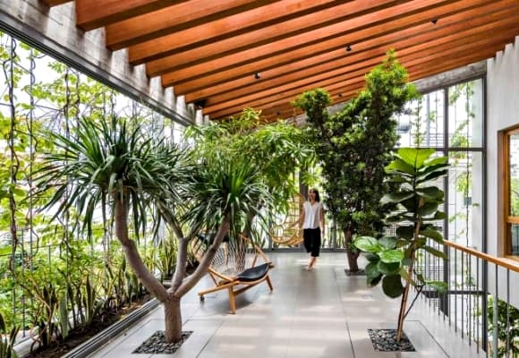 khu rừng nhiệt đới, TP.HCM, giải thưởng kiến trúc quốc tế, thiết kế ngôi nhà
