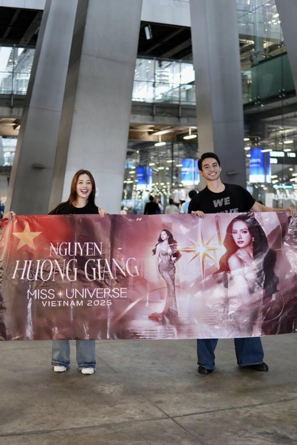 giang 5 Miss Universe 2025, Hương Giang, sao việt