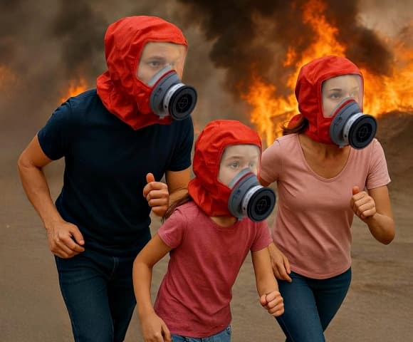 thoát thân, hỏa hoạn, cách thoát hiểm, phòng chống cháy nổ, kỹ năng thoát khỏi đám cháy