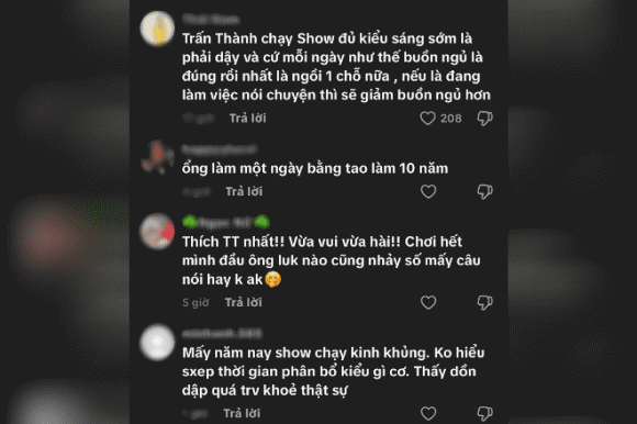 MC Trấn Thành, danh hài Trấn Thành, sao Việt