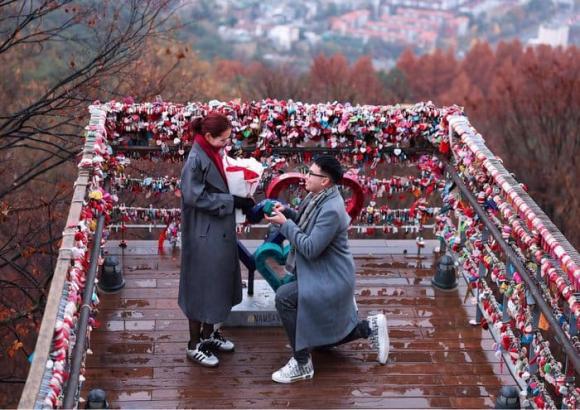 Mc mù tạt, đức huy cầu hôn mc mù tạt