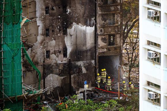 cháy chung cư Hong Kong, vụ cháy chung cư, cháy chung cư