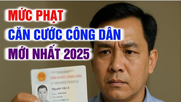 căn cước công dâ, mức phạt căn cước công dân, cầm cố căn cước công dân