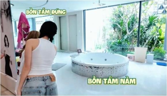 Biệt thự nhà ngọc trinh, bên trong biệt thự của ngọc trinh