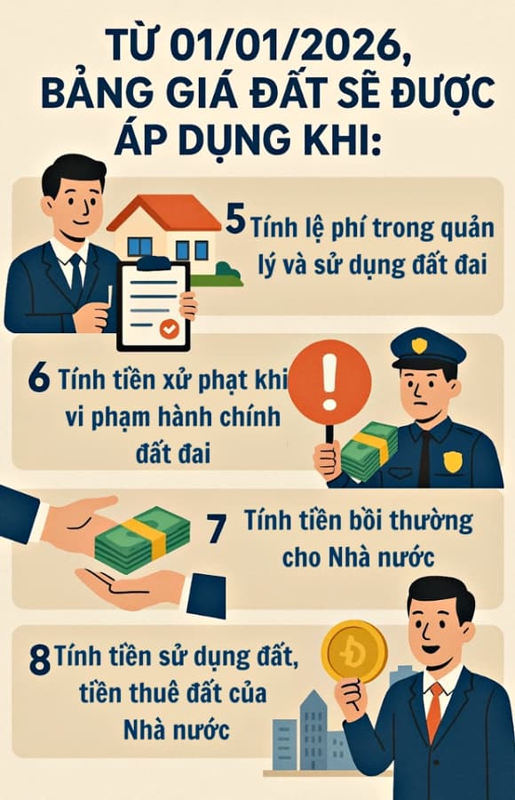 sổ đỏ, bảng giá đất mới, luật đất đai