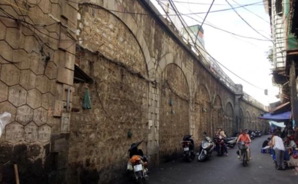 vòm cầu đá 2 cầu Long Biên, vòm cầu Long Biên, cải tại cầu Long Biên