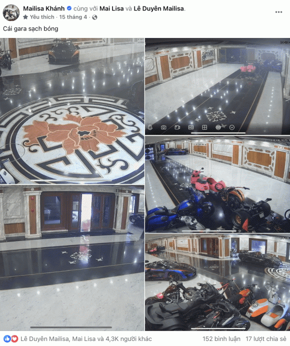 Mailisa, bên trong biệt thự của mailisa trước khi bị bắt