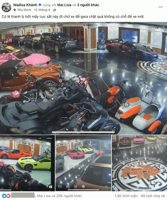 Mailisa, bên trong biệt thự của mailisa trước khi bị bắt