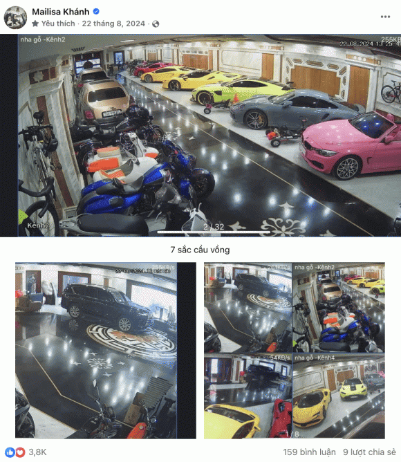 Mailisa, bên trong biệt thự của mailisa trước khi bị bắt