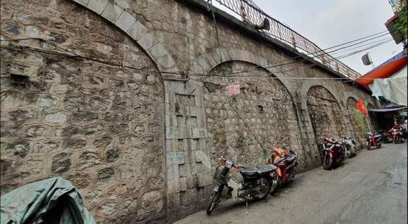 vòm cầu đá 0 cầu Long Biên, vòm cầu Long Biên, cải tại cầu Long Biên